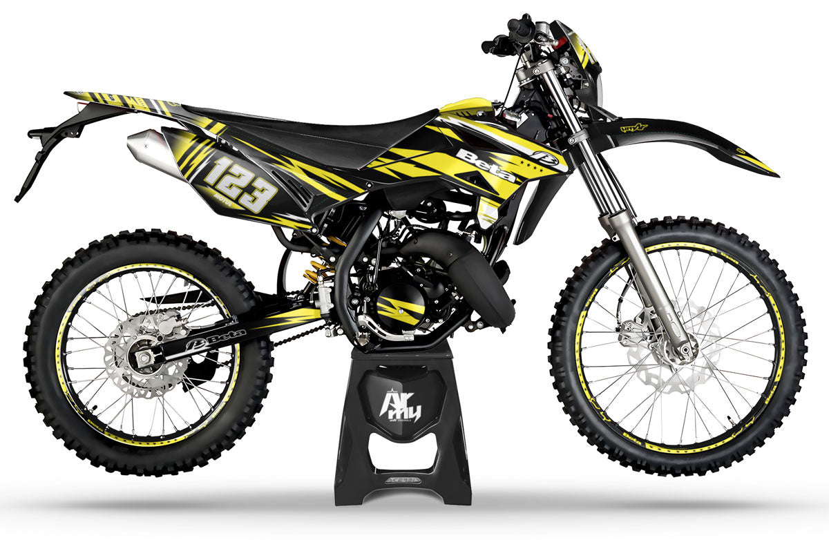 Kit pegatinas Beta RR 50cc Racing enduro 2011-2020 Sueño Militar | pegatinas para moto | personalización 50cc | armysctv