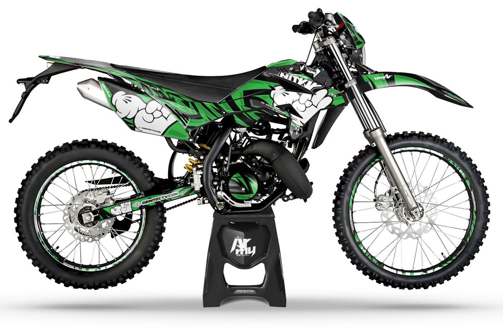Graphic decals Beta RR 50cc Racing Army Finger - Unique and stylish ...