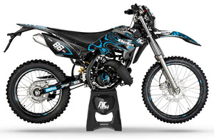 Kit pegatinas Beta RR 50cc Racing 2011-2020 Olas | pegatinas para moto | personalización 50cc | armysctv