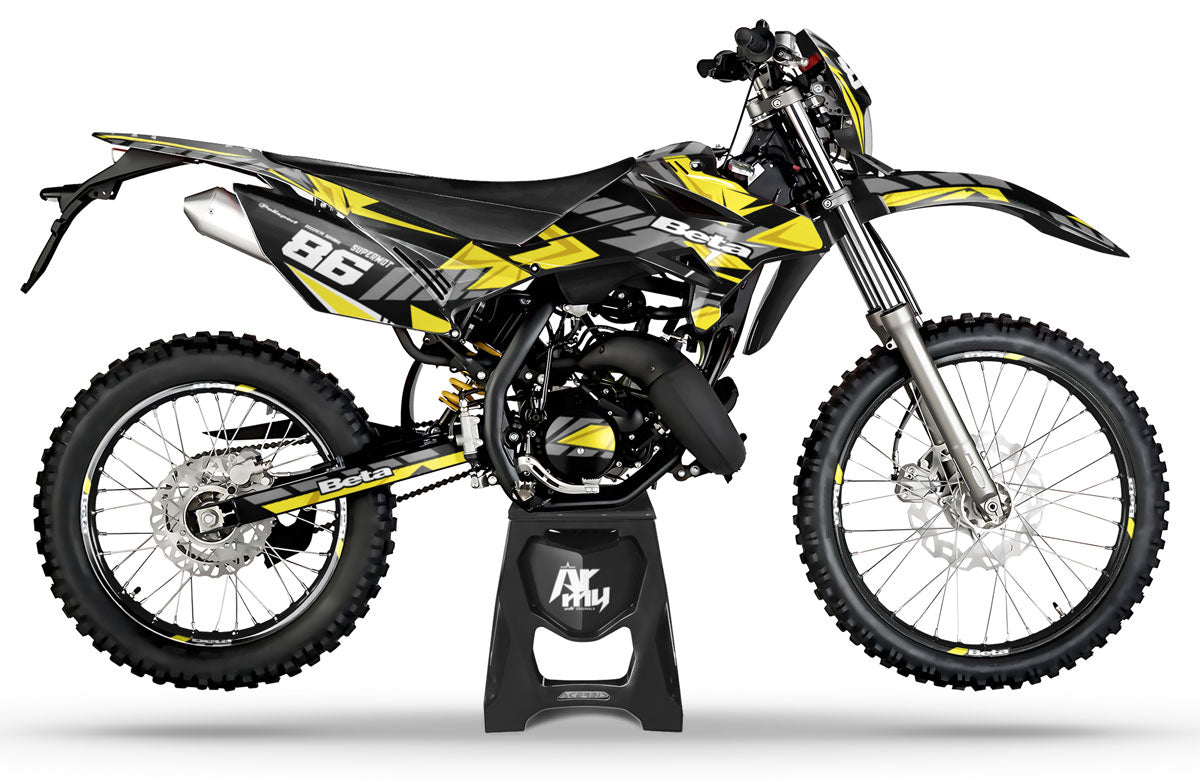 Kit pegatinas Beta RR 50cc Racing 2011-2020 Army Frost | pegatinas para moto | personalización 50cc | armysctv