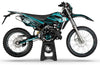 Kit pegatinas Beta RR 50cc Racing 2011-2020 de oro y platino | pegatinas para moto | personalización 50cc | armysctv