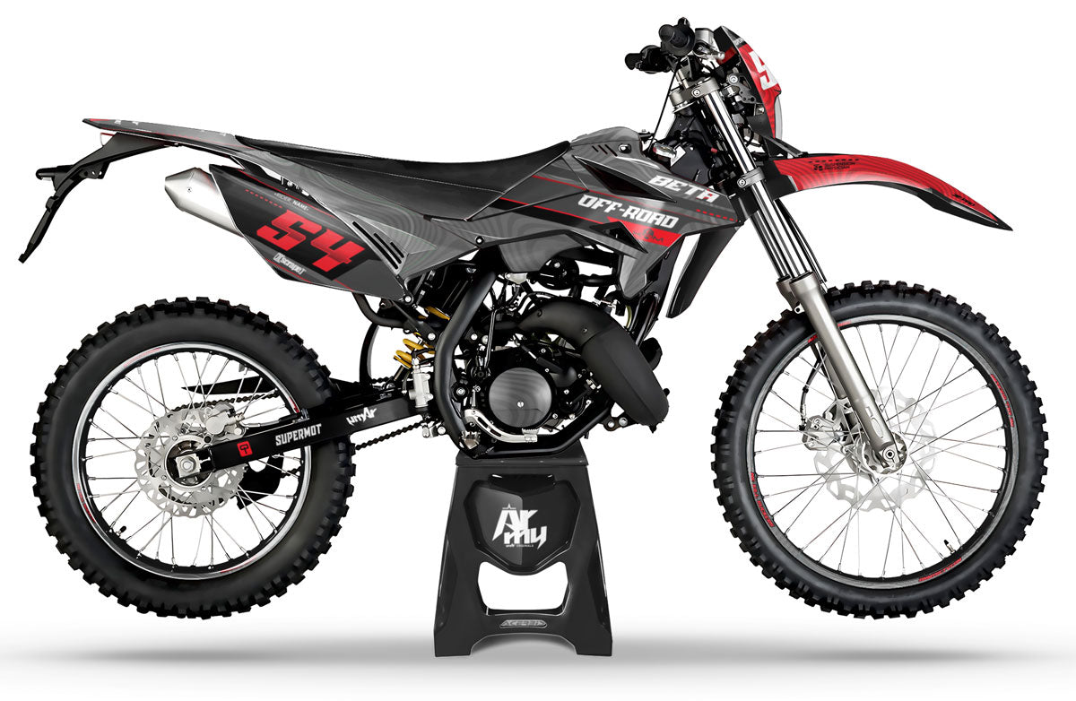 Kit pegatinas Beta RR 50cc Racing 2011-2020 Accesorios | pegatinas para moto | personalización 50cc | armysctv