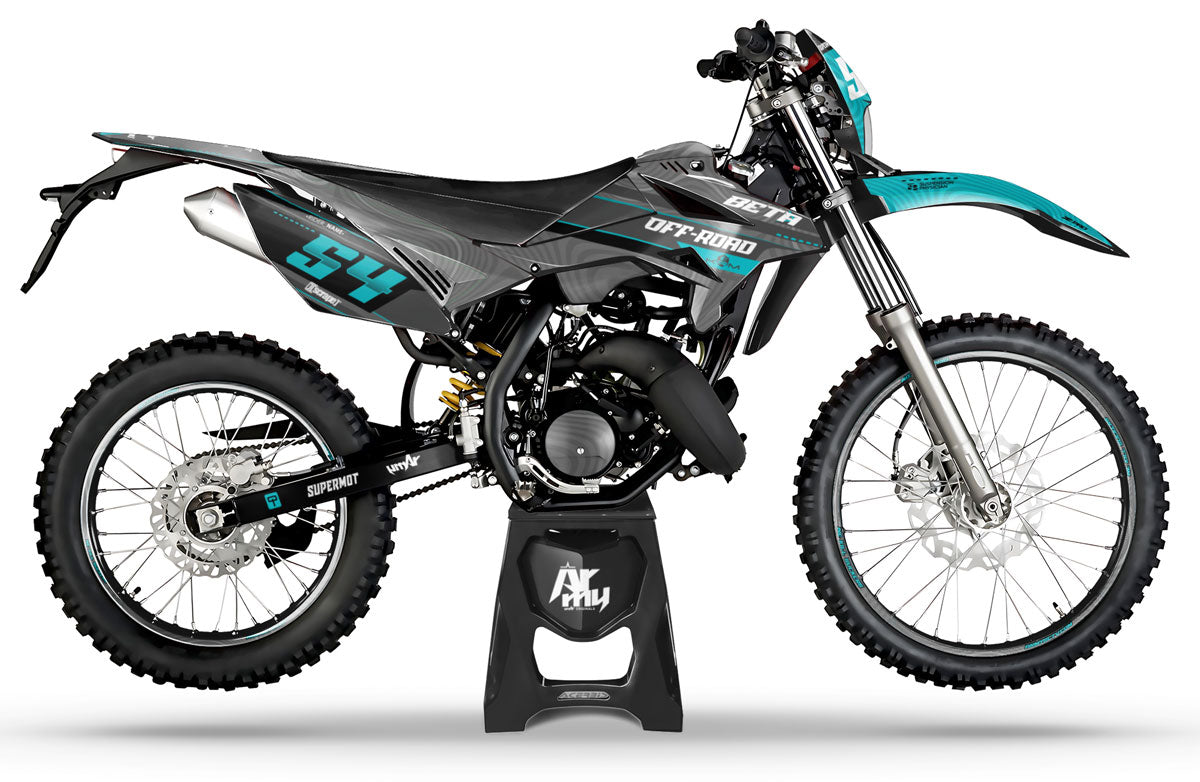 Kit pegatinas Beta RR 50cc Racing 2011-2020 Accesorios | pegatinas para moto | personalización 50cc | armysctv