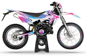 Kit déco Beta RR 50cc Racing 2011-2020 X-Fast | autocollants moto | personnalisation 50cc | armysctv