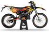 Deko-sett Beta RR 50cc Racing 2011-2020 X-Fast | motorsykkelklistremerker | tilpasning 50cc | armysctv