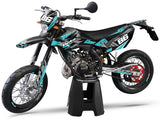 Kit déco Beta RR 50 Motard 2011-2020 Frost | autocollants moto | personnalisation 50cc | armysctv