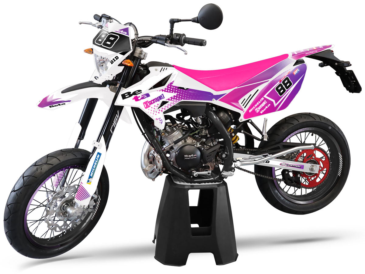 Graphics kit Beta RR 50 Motard 2011-2020 Army Ghost | motorcycle stickers | 50cc customization | armysctv