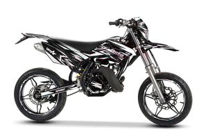 Kit déco Beta RR 50 Motard 2011-2020 Glitch | autocollants moto | personnalisation 50cc | armysctv