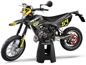 Kit déco Beta RR 50 Motard 2011-2020 Quake | autocollants moto | personnalisation 50cc | armysctv