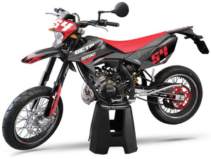 Kit déco Beta RR 50 Motard 2011-2020 Quake | autocollants moto | personnalisation 50cc | armysctv