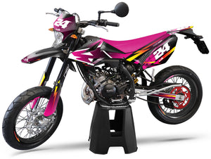 Kit déco Beta RR 50 Motard 2011-2020 Army Hach | autocollants moto | personnalisation 50cc | armysctv