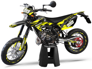 Deko-sett Beta RR 50 Motard 2011-2020 Åttende | motorsykkel klistremerker | tilpasning 50cc | armysctv