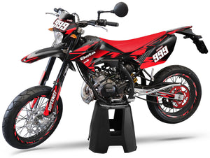 Deko-sett Beta RR 50 Motard 2011-2020 Åttende | motorsykkel klistremerker | tilpasning 50cc | armysctv