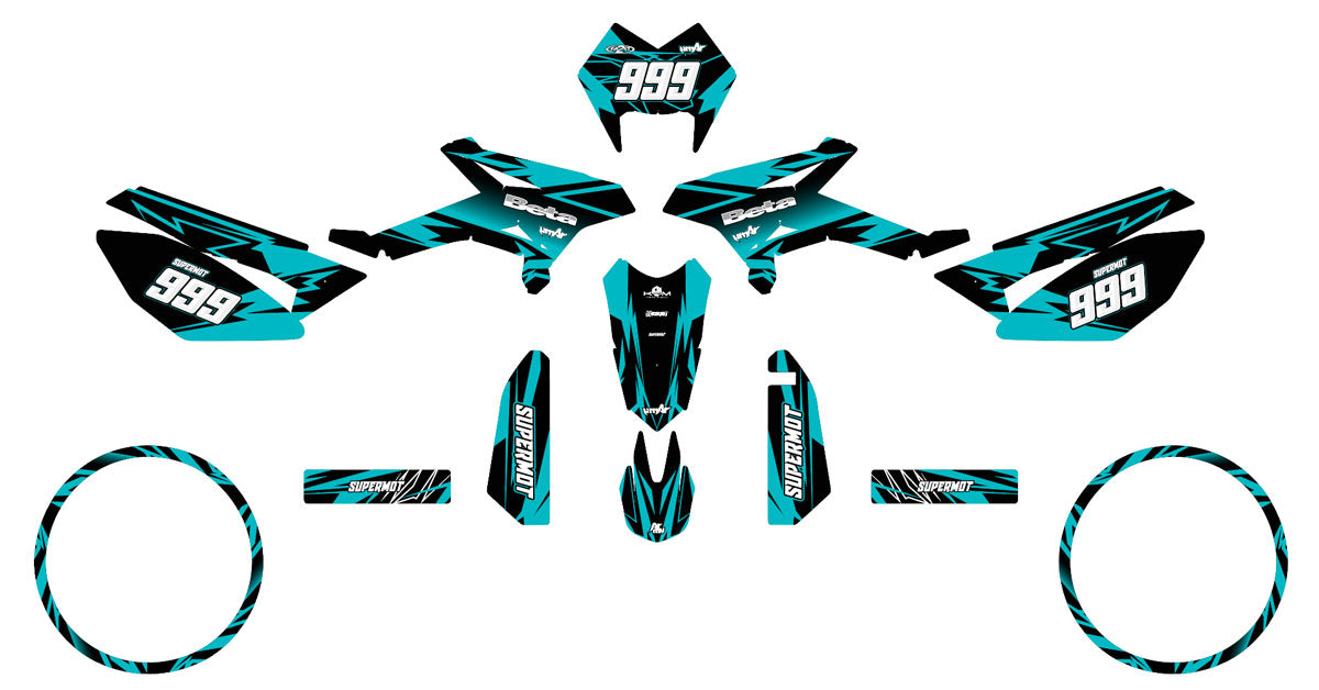 Kit déco 50cc Beta RR 2011-2020 Huitième