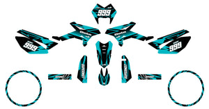 Deko-sett Beta RR 50 Motard 2011-2020 Åttende | motorsykkel klistremerker | tilpasning 50cc | armysctv