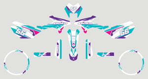 Kit pegatinas Beta RR 50 Motard 2011-2020 Frescura | pegatinas para moto | personalización 50cc | armysctv