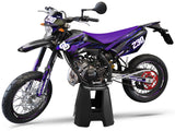 Kit déco Beta RR 50 Motard 2011-2020 D'or et de platine | autocollants moto | personnalisation 50cc | armysctv