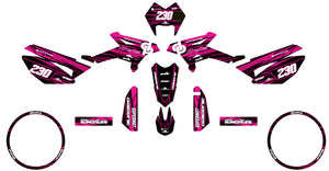 Deko-sett Beta RR 50 Motard 2011-2020 Gull og platina | motorsykkelklistremerker | tilpasning 50cc | armysctv