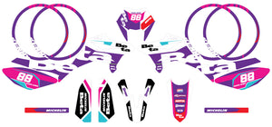 Kit déco Beta RR 50 Motard 2011-2020 Army Kainam | autocollants moto | personnalisation 50cc | armysctv