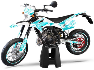Deko-sett Beta RR 50 Motard 2011-2020 Lightgame | motorsykkelklistremerker | tilpasning 50cc | armysctv