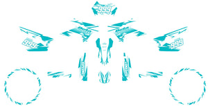 Deko-sett Beta RR 50 Motard 2011-2020 Lightgame | motorsykkelklistremerker | tilpasning 50cc | armysctv