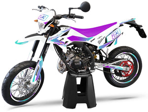 Deko-sett Beta RR 50 Motard 2011-2020 Lys | motorsykkel klistremerker | tilpasning 50cc | armysctv
