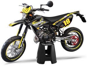 Kit déco Beta RR 50 Motard 2011-2020 Mooney vr46 | autocollants moto | personnalisation 50cc | armysctv
