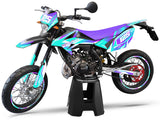 Kit déco Beta RR 50 Motard 2011-2020 MX Sky | autocollants moto | personnalisation 50cc | armysctv