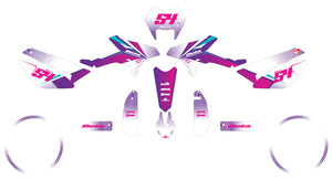 Deko-sett Beta RR 50 Motard 2011-2020 Orion v.2 | motorsykkelklistremerker | tilpasning 50cc | armysctv