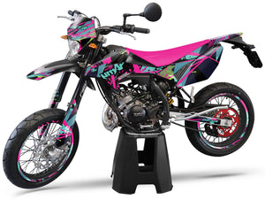 Kit déco Beta RR 50 Motard 2011-2020 army Pinkster | autocollants moto | personnalisation 50cc | armysctv