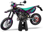 Dekor kit Beta RR 50 Motard 2011-2020 Purple Rain | Motorradaufkleber | Personalisierung 50cc | armysctv