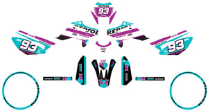 Kit déco Beta RR 50 Motard 2011-2020 Honda Repsol | autocollants moto | personnalisation 50cc | armysctv