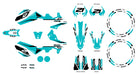 Kit déco Beta RR 50 Motard 2011-2020 Skarp | autocollants moto | personnalisation 50cc | armysctv