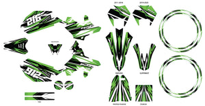 Kit déco Beta RR 50 Motard 2011-2020 Skyprem | autocollants moto | personnalisation 50cc | armysctv