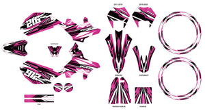 Kit déco Beta RR 50 Motard 2011-2020 Skyprem | autocollants moto | personnalisation 50cc | armysctv