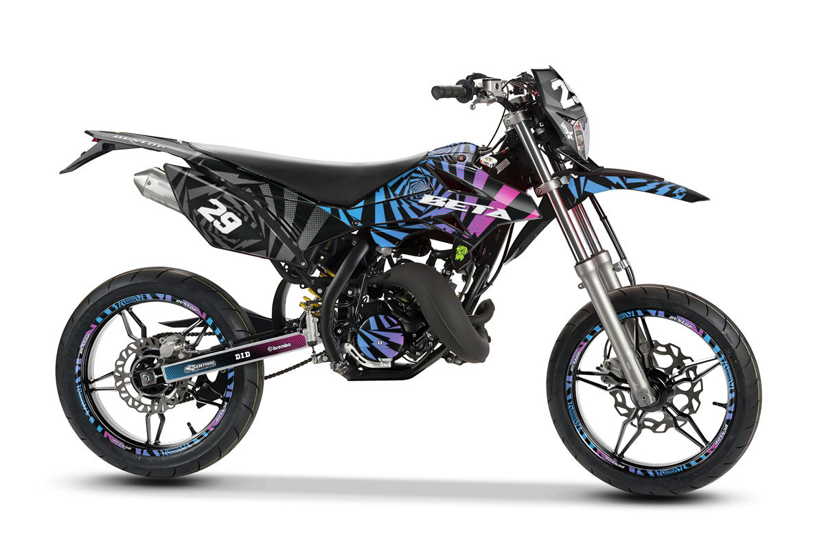 Kit déco Beta RR 50 Motard 2011-2020 Swirl | autocollants moto | personnalisation 50cc | armysctv