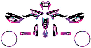 Dekor kit Beta RR 50 Motard 2011-2020 Valentino | Motorradaufkleber | Personalisierung 50cc | armysctv