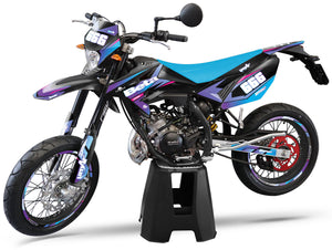 Dekor kit Beta RR 50 Motard 2011-2020 Valentino | Motorradaufkleber | Personalisierung 50cc | armysctv