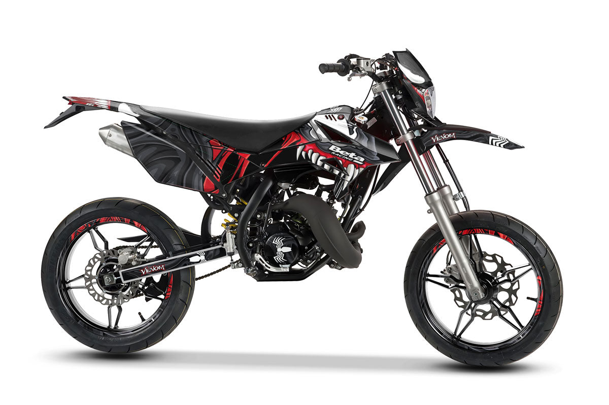 Kit déco Beta RR 50 Motard 2011-2020 Venom | autocollants moto | personnalisation 50cc | armysctv