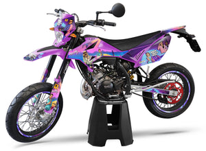 Kit déco Beta RR 50 Motard 2011-2020 Vice City | autocollants moto | personnalisation 50cc | armysctv