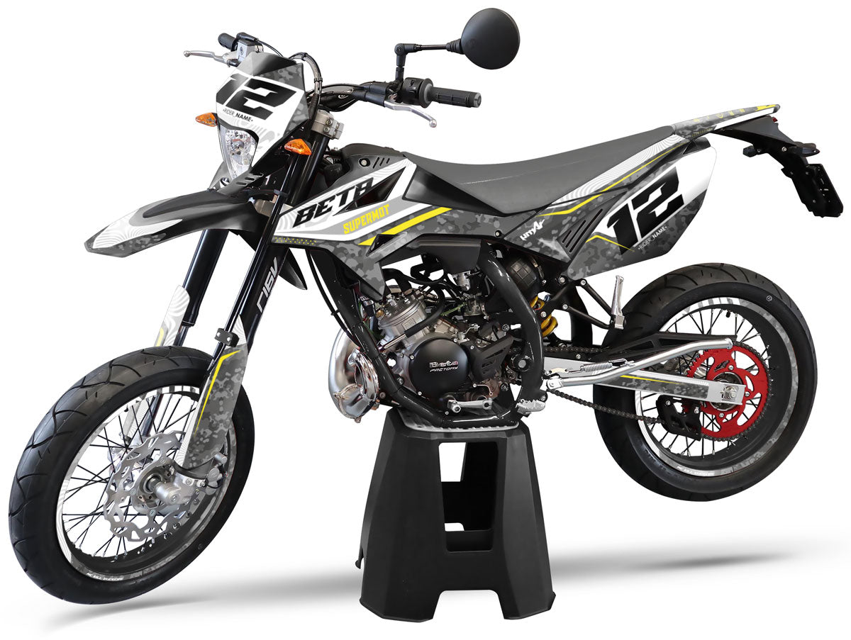 Graphics kit Beta RR 50 Motard 2011-2020 Warfare | motorcycle stickers | 50cc customization | armysctv