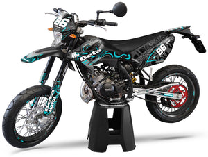 Dekor kit Beta RR 50 Motard 2011-2020 Armee Wellen | Motorradaufkleber | Personalisierung 50cc | armysctv