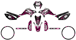 Dekor kit Beta RR 50 Motard 2011-2020 Armee Wellen | Motorradaufkleber | Personalisierung 50cc | armysctv