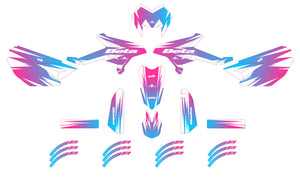 Kit déco Beta RR 50 Motard 2011-2020 X-Fast | autocollants moto | personnalisation 50cc | armysctv