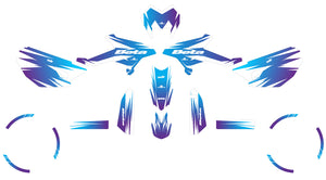 Kit déco Beta RR 50 Motard 2011-2020 X-Fast | autocollants moto | personnalisation 50cc | armysctv