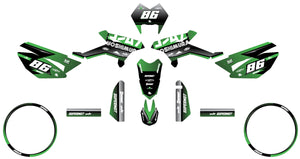 Deko-sett Beta RR 50 Motard 2011-2020 Yoshi | motorsykkelklistremerker | tilpasning 50cc | armysctv