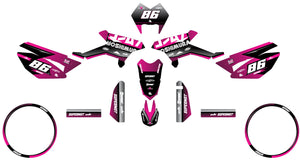 Deko-sett Beta RR 50 Motard 2011-2020 Yoshi | motorsykkelklistremerker | tilpasning 50cc | armysctv