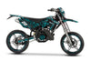 Kit déco Beta RR 50 Motard 2011-2020 Zebra style | autocollants moto | personnalisation 50cc | armysctv