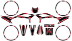 Graphics kit Beta 50cc RR 2021-2025 Alpha