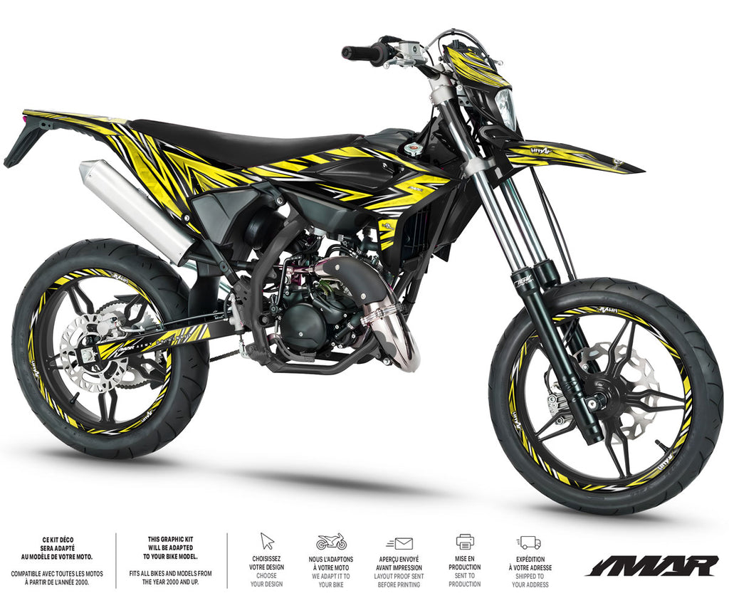 Graphics kit Beta 50cc RR 2021-2025 Cutvector